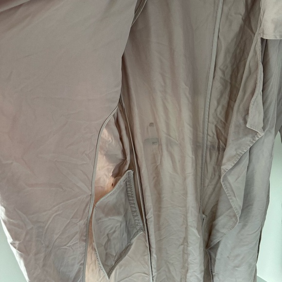 Beige Belle Badgley Mischka Trench Coat - Picture 12 of 16